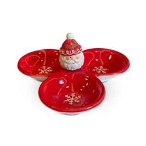 BANDEJA PETISQUEIRA 3DIV PAPAI NOEL