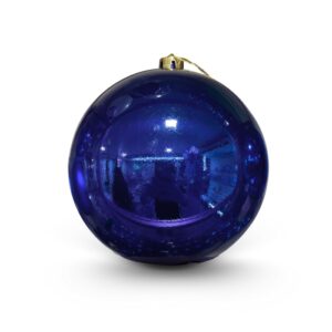 BOLA 15CM C/1UN PEROLADA AZ MARINHO