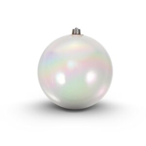 BOLA 20CM C/1UN PEROLADA NACARADA