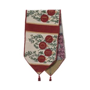 CAMINHO DE MESA ESTAMPADO 33X137CM