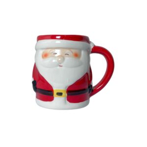 CANECA CERAMICA NOEL 3D 8,5X10CM