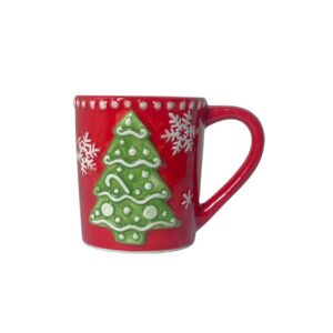 CANECA DE CERAMICA NATALINA 3D 9X10CM