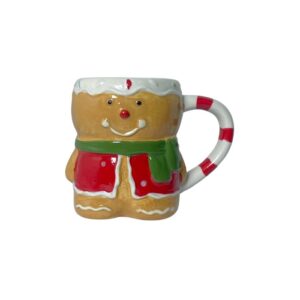 CANECA GINGERBREAD 3D 13,8X9X10,5CM
