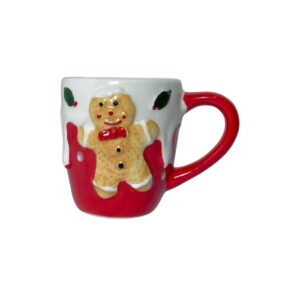 CANECA GINGERBREAD 3D 13X9X10CM