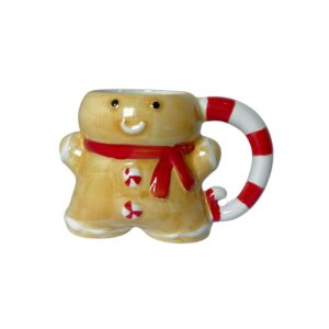 CANECA GINGERBREAD 3D 7,5X14X10,5CM