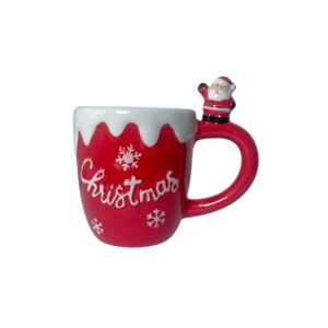 CANECA PAPAI NOEL 3D 14,7X9,5X12,7CM