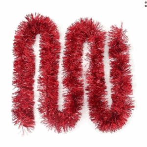 FESTAO METALIZADO 11CMX2M VERMELHO