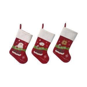 ENFEITE P/PENDURAR BOTA NATAL SORT 45CM