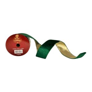 FITA ARAM 6,3CMX9,14M DP VEL VERDE C/DOU