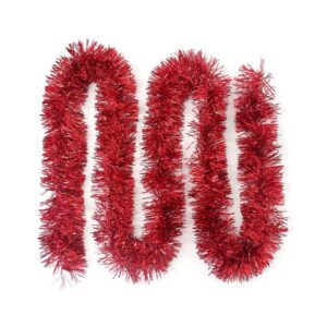 FESTAO METALIZADO 7CMX2M VERMELHO