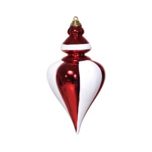 PIAO NATALINO VERMELHO E DOURADO 24CM