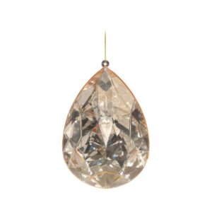 PIGENTE JOIA VERDE DOURADA 15CM