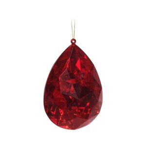 PIGENTE JOIA VERDE VERMELHA 14.5CM