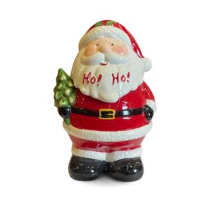 POTE C/TAMPA PAPAI NOEL 17X15X25,5CM