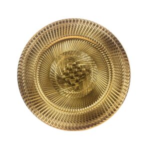 SOUSPLAT PLASTICO MOD1 DOURADO 33CM