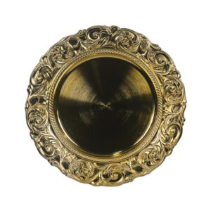 SOUSPLAT PLASTICO MOD3 DOURADO 33CM