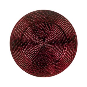 SOUSPLAT PLASTICO MOD4 VERMELHO 33CM