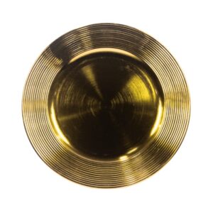 SOUSPLAT PLASTICO MOD5 DOURADO 33CM