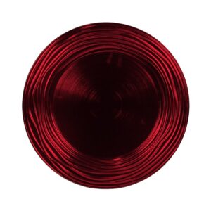 SOUSPLAT PLASTICO MOD6 VERMELHO 33CM